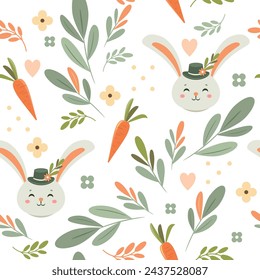 seamless easter background, seamless pattern 