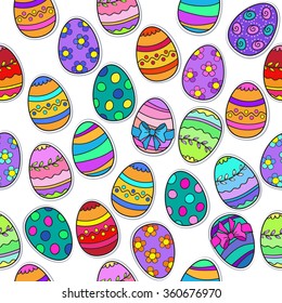 seamless Easter Egg pattern