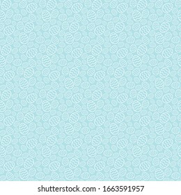 seamless easter egg pattern and background vector illustration