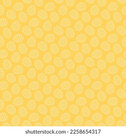 seamless easter egg pattern and background vector illustration