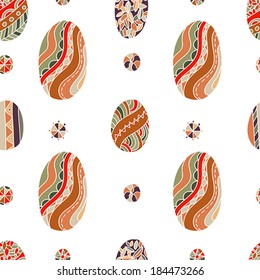 Seamless easter pattern