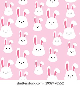 Seamless easter pattern background vector illustration easter day concept