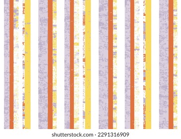 Seamless easter print pattern design natural earth tone canvas linen texture simple thin and thick vertical lines or stripes on the surface