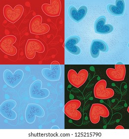 seamless, easy heart