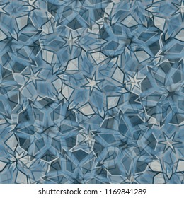 Seamless editable ice color pattern.