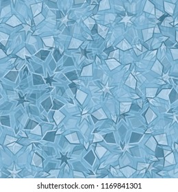 Seamless editable ice color pattern.