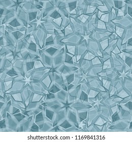 Seamless editable ice color pattern.