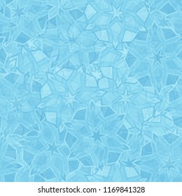 Seamless editable ice color pattern.