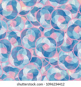 Seamless editable texture. Camouflage pattern. Disorderly scattered abstract elements.