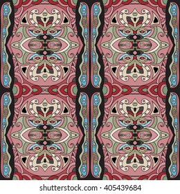 Seamless Egyptian ethnic decorative  Pattern