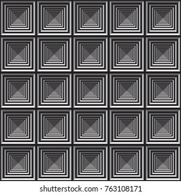 Seamless elegant abstract geometric vector pattern background