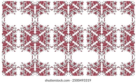 seamless elegant background design pattern for kitenge, textiles, tiles, wallpaper, and more