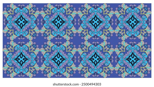 seamless elegant background design pattern for kitenge, textiles, tiles, wallpaper, and more
