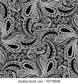 Seamless elegant lace pattern-model for design of gift packs, patterns fabric, wallpaper, web sites, etc.