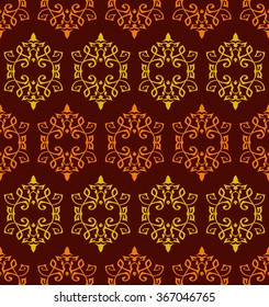 Seamless elegant Ornamental pattern.Ceramic tiles. Orient traditional ornament. Oriental and ethnic art theme.