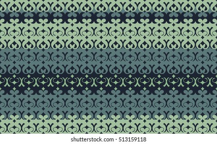 Seamless elegant Ornamental pattern.Ceramic tiles. Orient traditional ornament. Oriental and ethnic art theme.