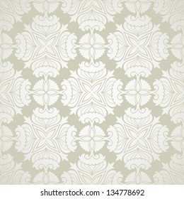 Seamless elegant wallpaper pattern