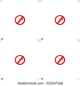 Seamless email  pattern alternate signs