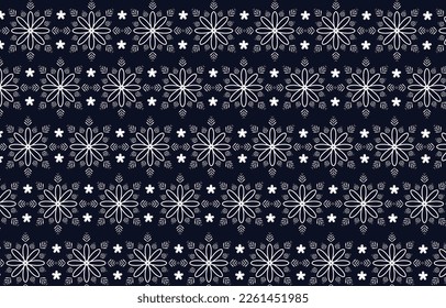 Seamless embroidered concentric surface allover block print for men's, women's dress cloth, shop window. Stock Illustration