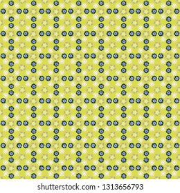 Seamless embroidered floral pattern. Vector luxurious flowers, vintage violet, orange and black colors.