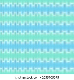 Seamless embroidered pattern, patchwork pattern with green and blue for fabric or decoration