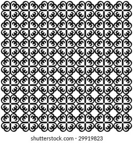 Seamless embroidery. illustration.