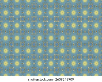 Seamless Endless Art Tile Template Textile Digital Decoration Shape Fashion Symmetric Visual Wallpaper Interior Design Geometric Fabric Background Luxury Perspective Cloth Texture Graphic Pattern.