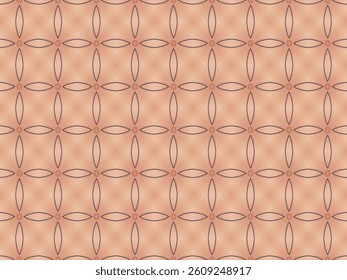 Seamless Endless Art Tile Template Textile Digital Decoration Shape Fashion Symmetric Visual Wallpaper Interior Design Geometric Fabric Background Luxury Perspective Cloth Texture Graphic Pattern.