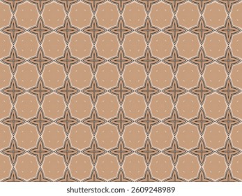 Seamless Endless Art Tile Template Textile Digital Decoration Shape Fashion Symmetric Visual Wallpaper Interior Design Geometric Fabric Background Luxury Perspective Cloth Texture Graphic Pattern.