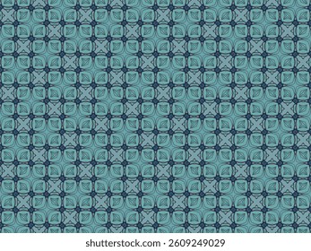Seamless Endless Art Tile Template Textile Digital Decoration Shape Fashion Symmetric Visual Wallpaper Interior Design Geometric Fabric Background Luxury Perspective Cloth Texture Graphic Pattern.