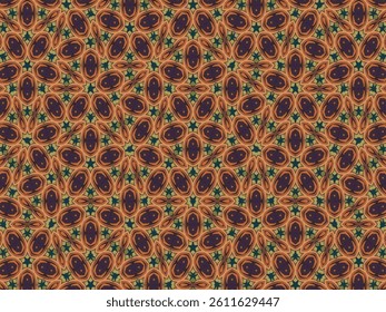 Seamless Endless Fabric Luxury Graphic Perspective Texture Geometric Design Template Wallpaper Textile Symmetric Fashion Decoration Background Shape Tile Interior Visual Digital Art Cloth Pattern.
