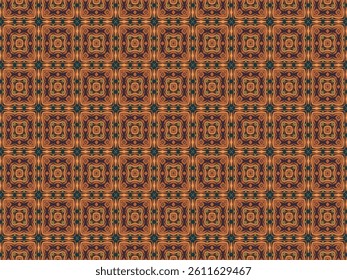 Seamless Endless Fabric Luxury Graphic Perspective Texture Geometric Design Template Wallpaper Textile Symmetric Fashion Decoration Background Shape Tile Interior Visual Digital Art Cloth Pattern.