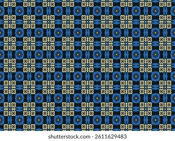 Seamless Endless Fabric Luxury Graphic Perspective Texture Geometric Design Template Wallpaper Textile Symmetric Fashion Decoration Background Shape Tile Interior Visual Digital Art Cloth Pattern.