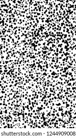 Seamless Endless Hand Drawn Abstract Dots Geometric Circles Vector Pattern Isolated Background