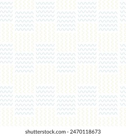 Seamless endless pattern of wavy lines. Illustration in hand drawn style. Can be used to create packaging, covers, backgrounds, cards, textiles, clothing, souvenirs and much more.