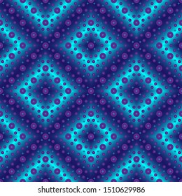 Seamless endless repeating bright ornament of different shades for ceramics, clothes, accessories and gifts