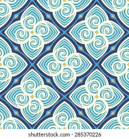Seamless ethnic abstract pattern