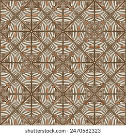 Seamless ethnic background hand-drawn. Abstract pattern