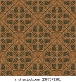 Seamless ethnic background hand-drawn. Recurring background