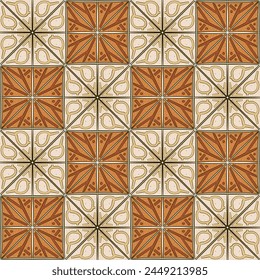 Seamless ethnic background hand-drawn. Texture for printing on fabric, wallpaper, posters, website design.