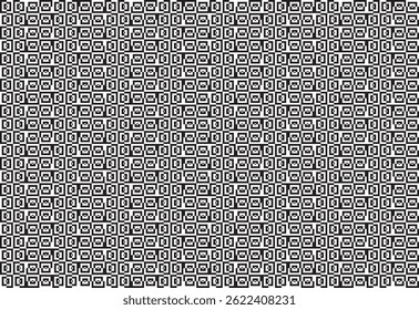 Seamless ethnic background in pink, white and black colors. Vector illustration texture.