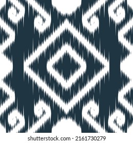 tela étnica sin costura vectorial vectorial tira-dye shibori impreso con rayas y chevron bohemian moda textura infinita. Se puede cambiar el color de fondo.EP.67.Impresión de ornamento vintage