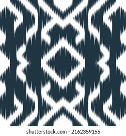 seamless ethnic cloth vector pattern vector tie-dye shibori printed with stripes and chevron bohemian fashion Infinite texture. Background color can be changed.EP.75.Vintage ornament print