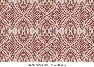 Seamless ethnic design, ikat art. beautiful hand drawn Design for textile and printingEthnic pattern.beautiful pattern. folk embroidery,bohemian style,aztec geometric art	