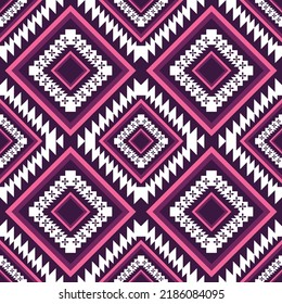 seamless ethnic fabric pattern purple geometric pattern for textile background,texture,batik,carpet,mosaic,ceramics,backdrop,wallpaper,clothing,craft,wall,floor,decorative,building,retro,boho,wrapping