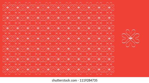 Seamless ethnic festive indian pattern. For interior, card, cover, cloth, textile, fabric, batic, silk, shawl.