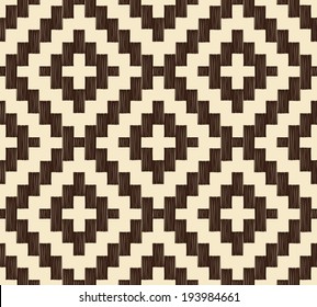 seamless ethnic geometric pattern