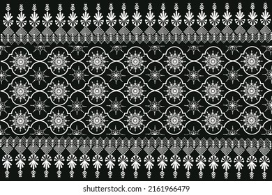 Seamless ethnic geometric pattern. Designed for backgrounds, carpets, wallpaper, clothing, batik, fabrics and coloring books.