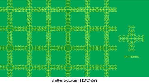 Seamless ethnic indian pattern. For interior, card, cover, cloth, textile, fabric
