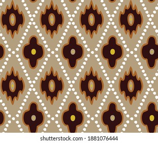 seamless ethnic modern mosaic retro tile